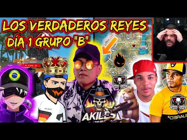 RESUMEN DÍA 1 GRUPO "B"EL EQUIPO DEL REY AKILES DEMUESTRA FRENTE A LA ESCUADRA DE DIABLOZIN