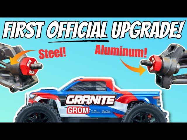 Arrma Granite Grom Full Steel Axle Upgrade is AWESOME!!