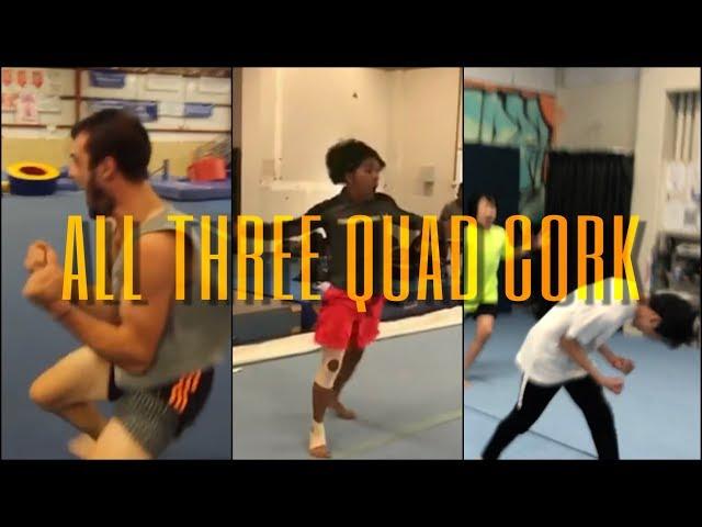 ALL THREE QUAD CORK【TRICKING】