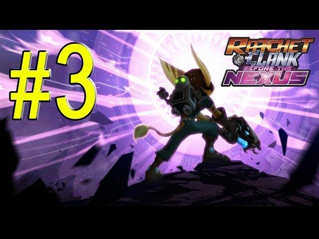 Ratchet & Clank Into the Nexus Walkthrough - Part 3 Planet Yerek #2 Gameplay PS3 HD