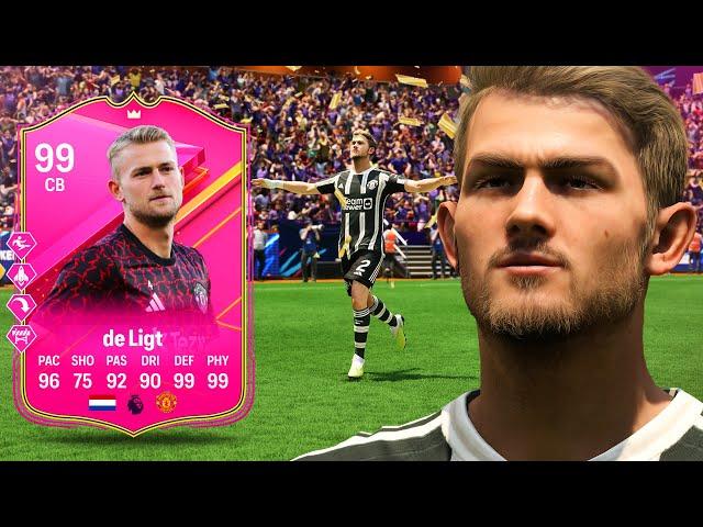 99 FUTTIES SBC De Ligt.. I CAN'T BELIEVE IT!  FC 24 Player Review