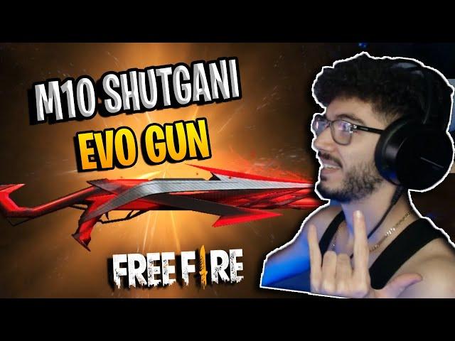 FREE FIRE ME DERGOI SHUTGANIN EVO GUN !! *Giveaway x1 Shutgan*