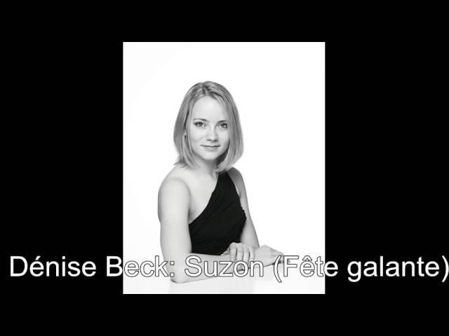 Dénise Beck: Suzon (Fête galante)