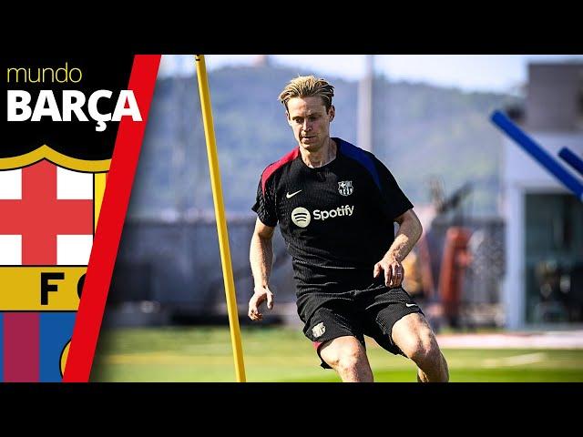 ÚLTIMA HORA FC BARCELONA | Buenas noticias: ¡FRENKIE DE JONG se reincorpora al grupo!