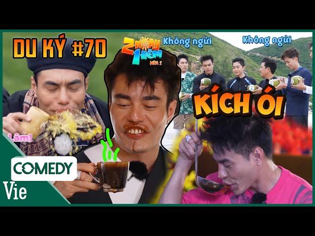 2N1D DU KÝ #70: Dương Lâm nôn mửa vì loạt LY NƯỚC KÍCH ÓI, bonus thêm Jén-nì xui hết phần thiên hạ