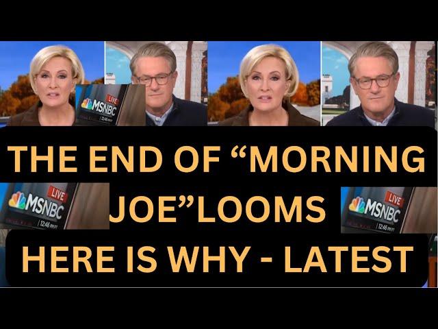 END OF MORNING JOE LOOMS - LATEST NEWS #mika #morningjoe #royal