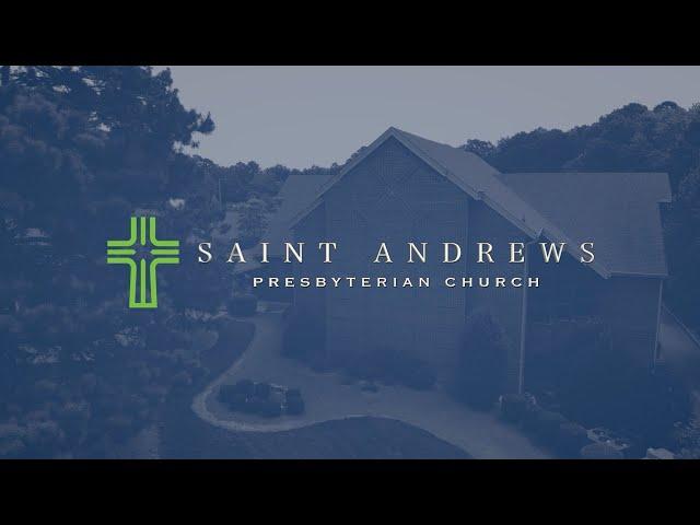 Worship at Saint Andrews Presbyterian Church. Mar 27, 2022.