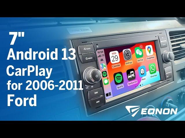 EONON FDX6 Android Radio with Wireless CarPlay & Android Auto – Ford Transit MK7