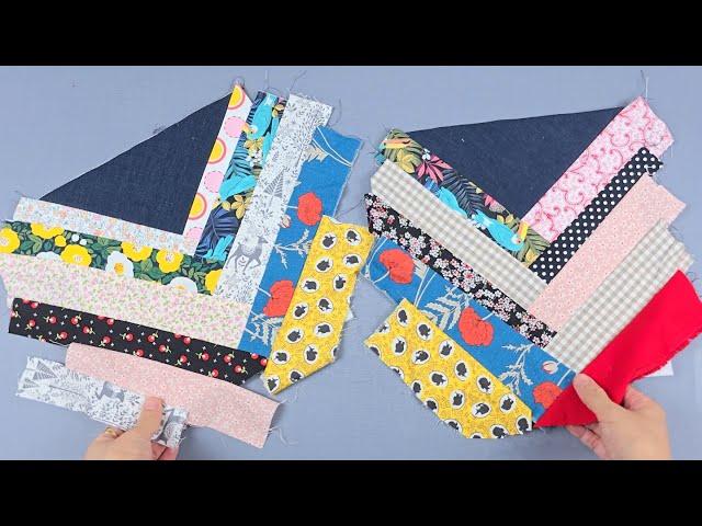 See what this patchwork turns into! Easy patchwork block. Sewing and Patchwork for beginners.