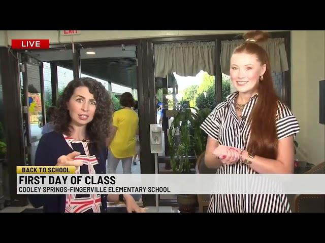 Cooley Springs-Fingerville Elementary Featured on WSPA News