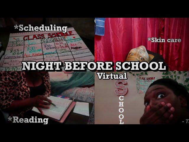 Preparing the Night Before the First Day of Online School|College Edition|Nursing Major|Zen With ME