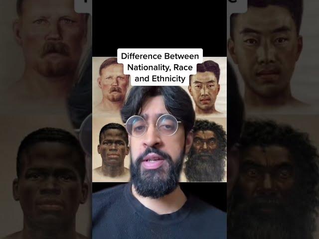 Difference between Race, Ethnicity and Nationality #shorts #learn #race