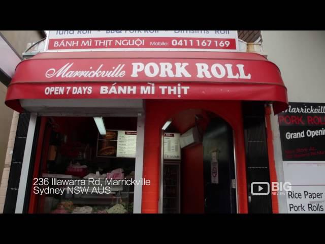 Marrickville Pork Roll a Sandwich Shop in Sydney serving take away Sandwich