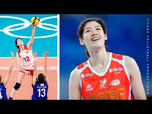 Li Yingying (李盈莹) - 3rd meter spikes (SUPER Volleyball Spikes) | VNL 2021