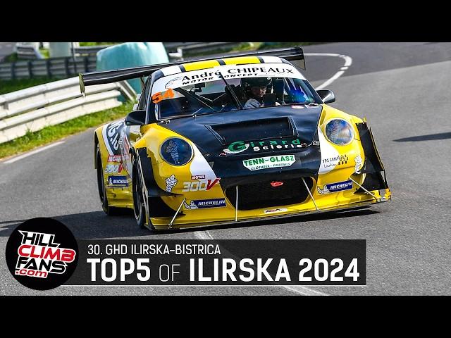 TOP 5 at Hill Climb Ilirska Bistrica 2024 || Touring Cars 