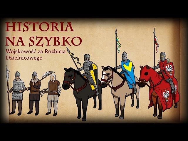 Historia Na Szybko - Wojskowość Polska w Okresie Rozbicia Dzielnicowego
