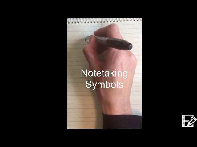 Note Taking Symbols: An Interpreter Training Course