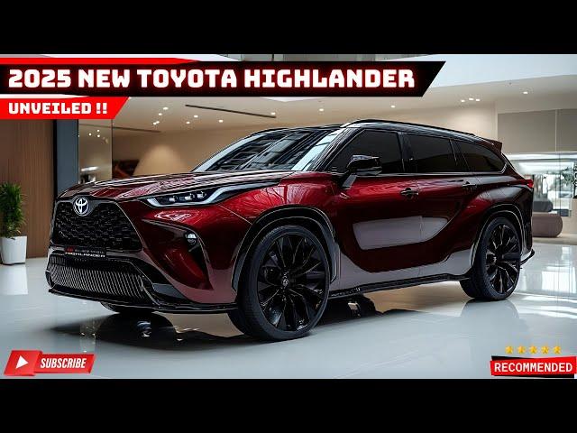 2025 Toyota Highlander: A New Era of SUV Excellence - Unveiling the Latest Innovations