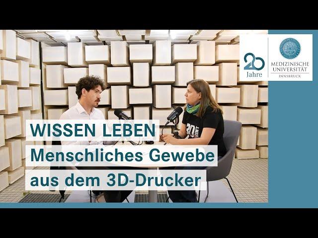 Teaservideo zur Podcast Folge 4: 3D-Biodruck - In der Gelatine wächst ein Tumor