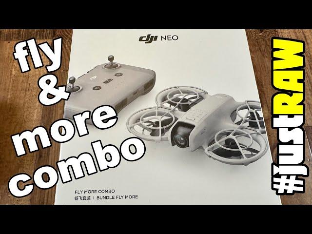 DJI NEO fly and more Combo, was bekommt man für 349 Euro für eine Drohne? #justRAW