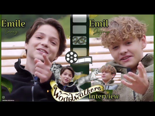 Interview with Emile and Emil - Carag️ vs. Jeffrey | Woodwalkers - The Movie #woodwalkersmovie