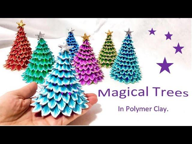 Magical Trees in Polymer Clay Tutorial