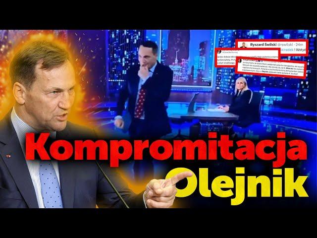 Kompromitacja Moniki Olejnik. Gwiazda TVN pytała Radosława Sikorskiego o pochodzenie żony