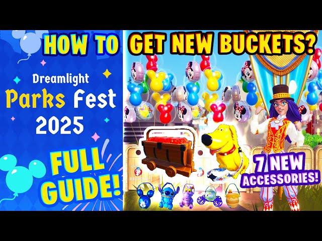 Dreamlight Parks Fest Event 2025 FULL GUIDE in Disney Dreamlight Valley. Tips and Tricks.