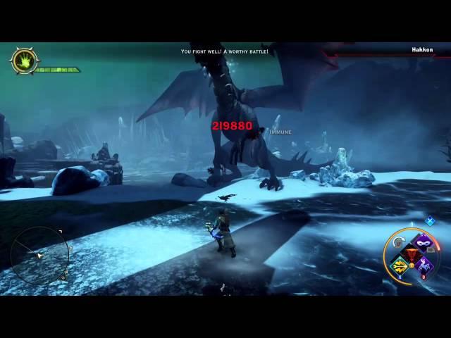 Dragon Age Inquisition Jaws of Hakkon Wintersbreath Solo Nightmare