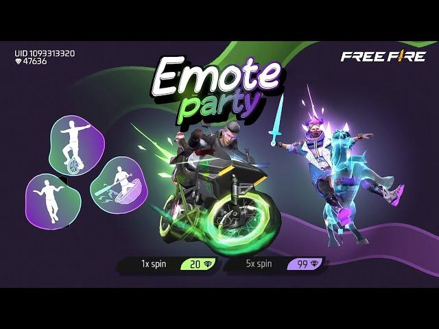 New Emote Party Event Confrim Date Free Fire| Poker Mp40 Return Bangladesh server | FF New Event