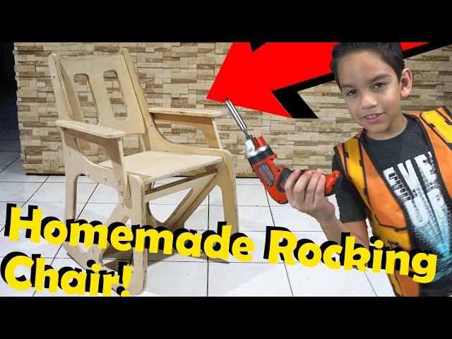 How to Make A Rocking Chair for kids DIY with AdrianAdventures