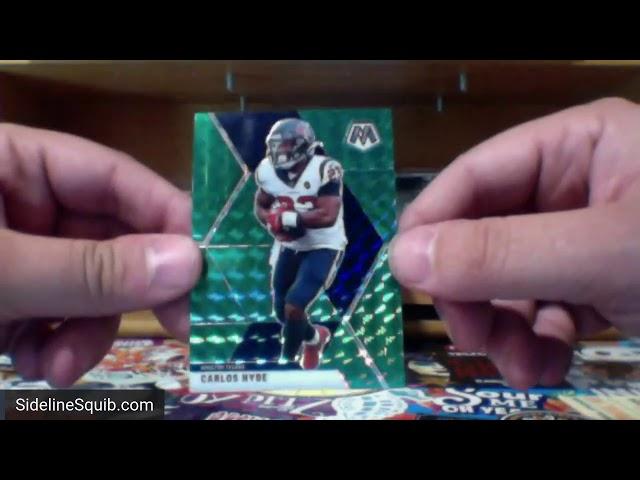 Football Box Break  Panini Mosaic 2 Blaster Special!