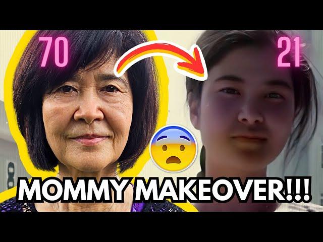 70-Year-Old Mom Gets Korean Plastic Surgery?! Here's Her Life-Changing Story Part1