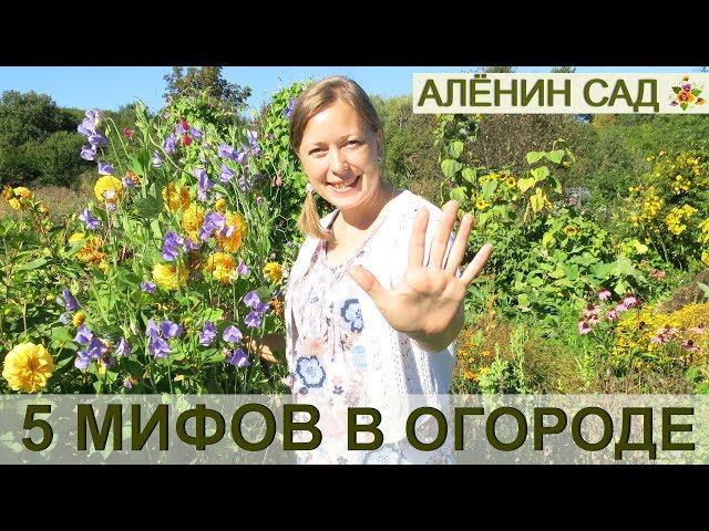 5 МИФОВ в саду и огороде!