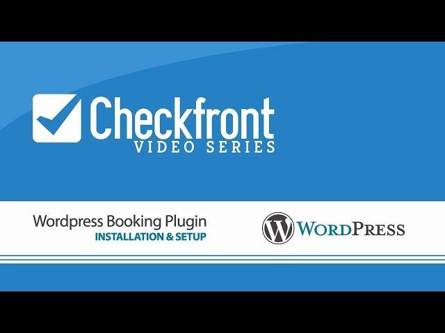 Checkfront Booking Plugin for Wordpress