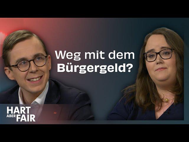 Bürgergeld-Reform: Das sagt Ricarda Lang zum CDU-Vorschlag | hart aber fair