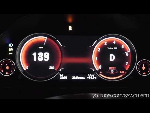 2014 BMW 535i 306 HP 0-100 km/h, 0-100 mph & 0-200 Acceleration GPS