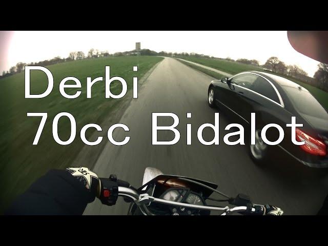 Derbi Senda Bidalot 70 Yasuni R3 onboard