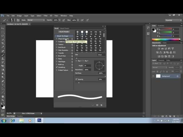 How to Create a Dotted Line in Photoshop CS6