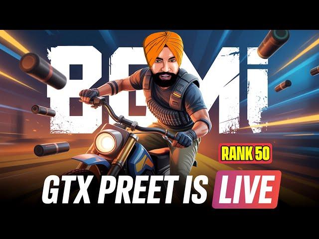 RANK 50 कर्त्तव्य | BGMI LIVE | PUBG LIVE