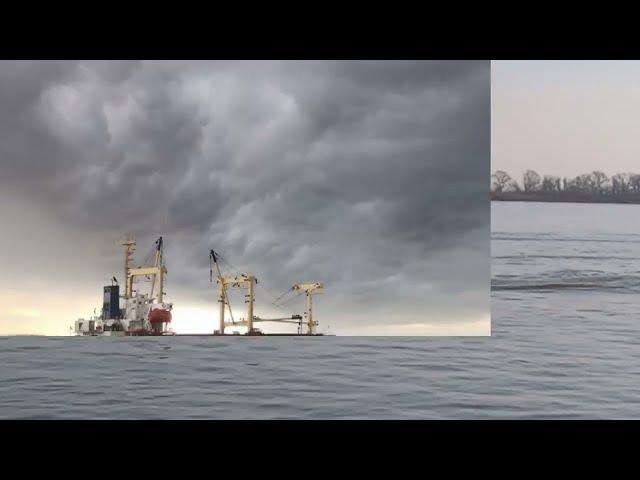 Переправа Исакча - Орловка или Такой разный Дунай. / The  Danube is so different.