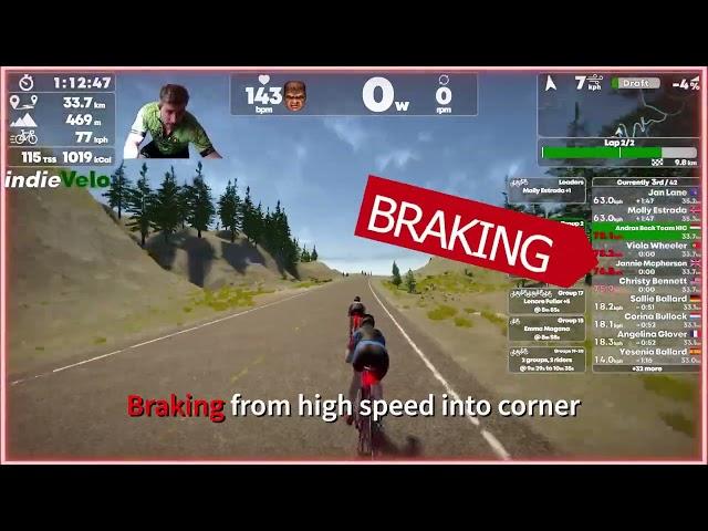 indieVelo - How to...Brake and corner?