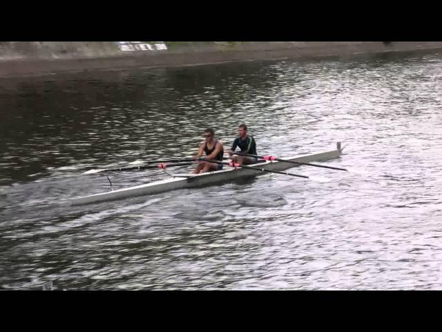 Logan Bagneres & Daniel Fraser Maraun u19 2x @ Head of The Lake 2014