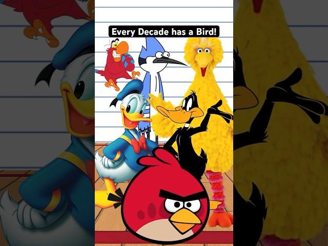 Every Decade has a Bird! #angrybirds