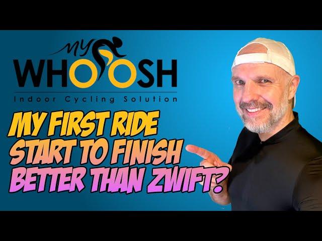 Nathan's First Ride on MyWhoosh // Is it as good as Zwift?