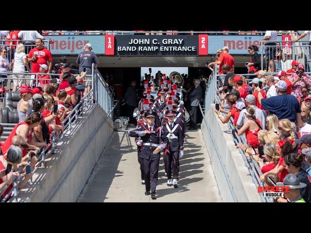 Ohio State Marching Band Ramp Entrance And Script Ohio 2024 in 4K