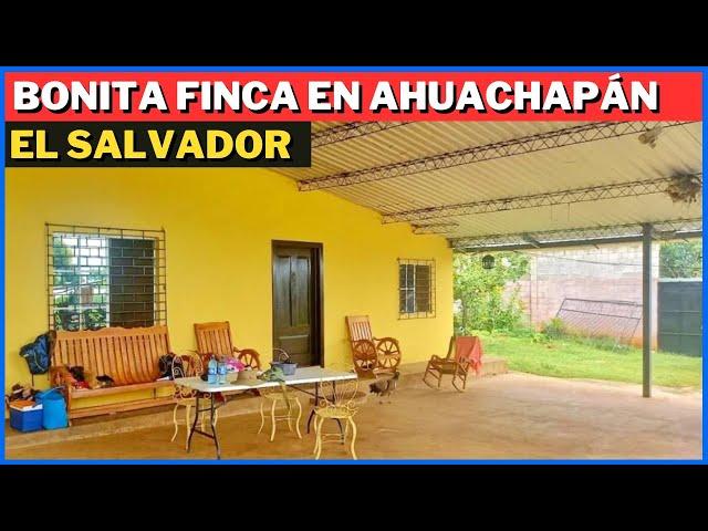 SE VENDE FINCA DE CAMPO EN AHUACHAPÁN EN EL SALVADOR