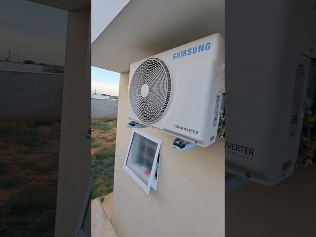 🪛Samsung digital inverter ac installation and review ‍🪛 #samsung #samsungac #fridge #godrej