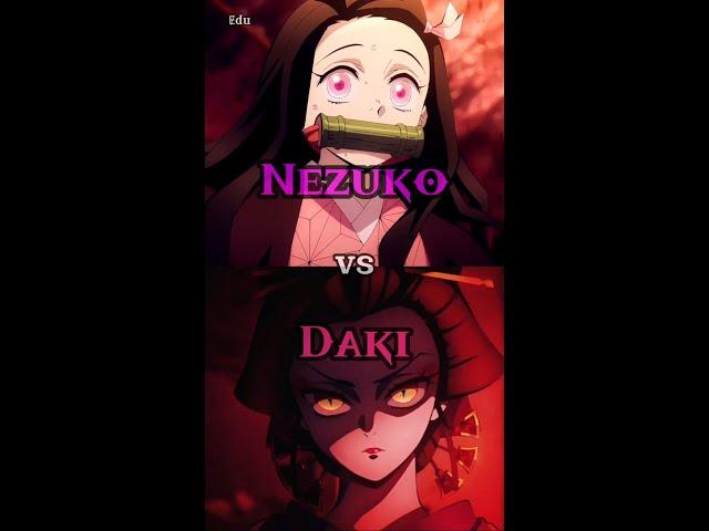  Nezuko vs Daki 