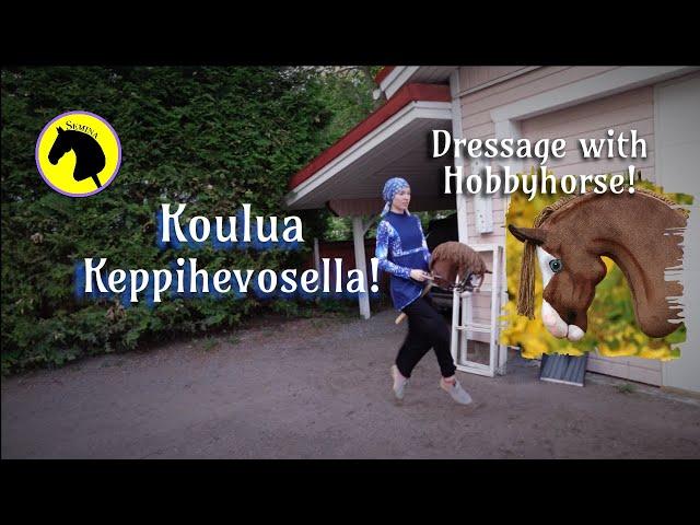 How to Dressage with Hobbyhorse? // Semina & Feta